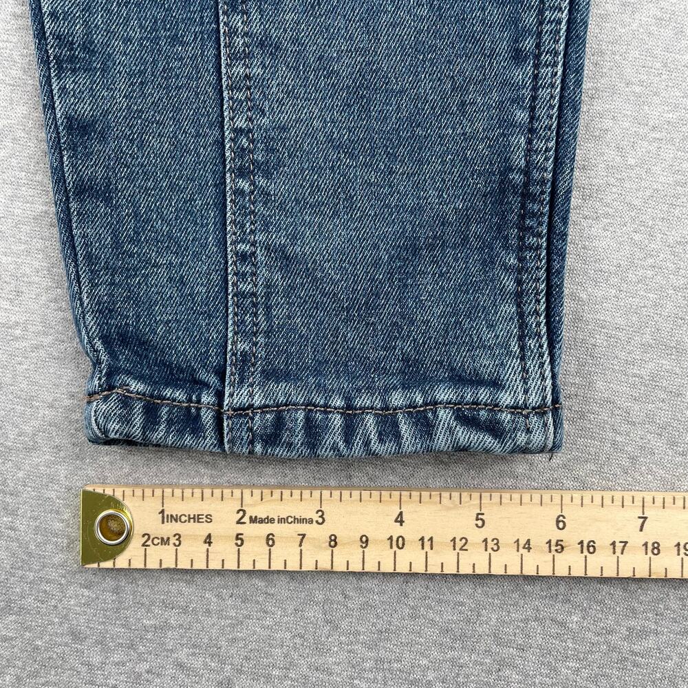 Old Navy Women's Straight Leg Jeans - Blue - Picture 10 of 15